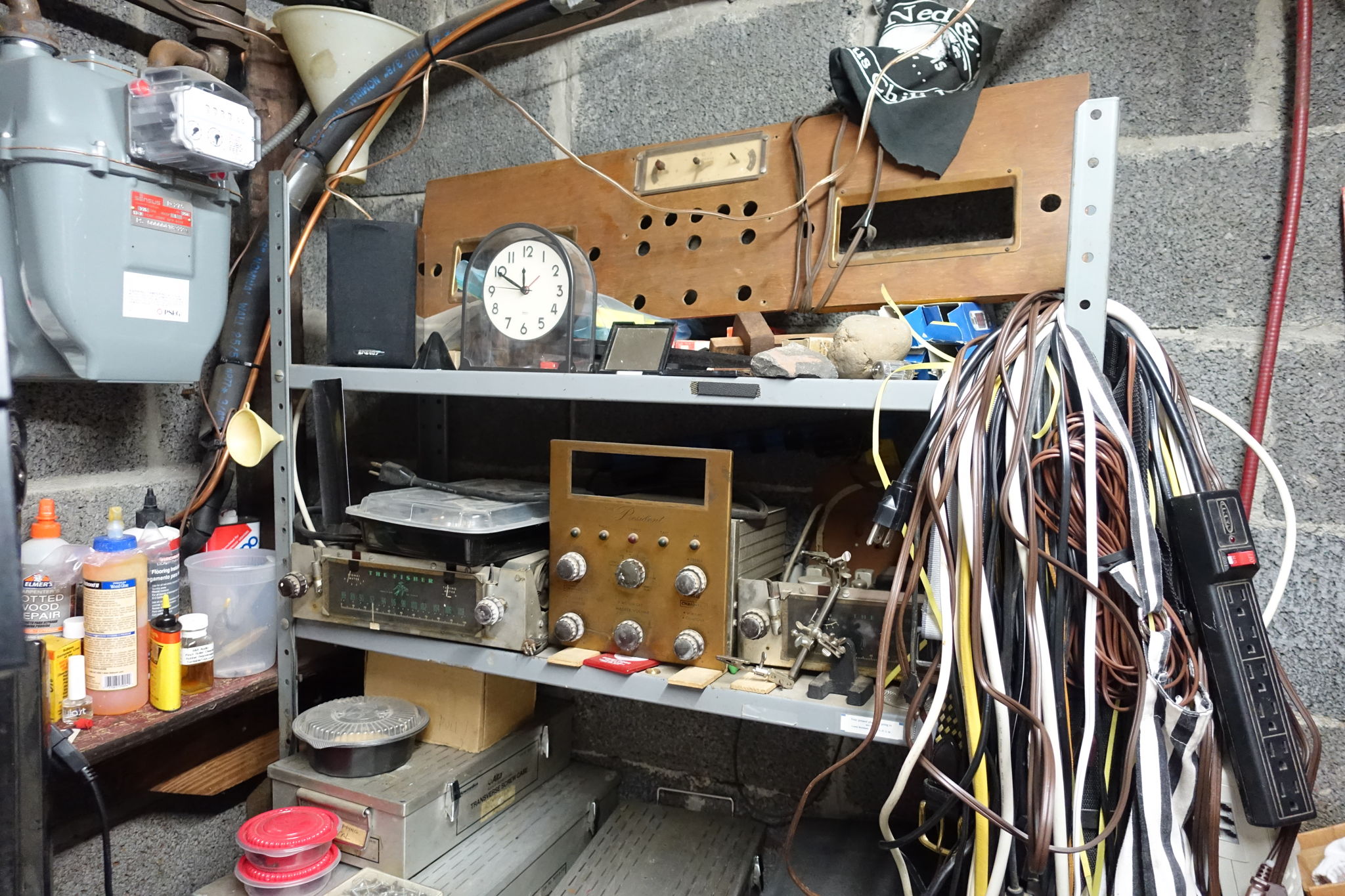 Fisher President II Control Center, FM and AM Tuners