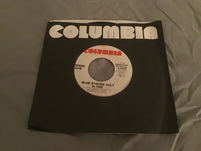 Blue Oyster Cult Promo 45 NM Columbia Records
