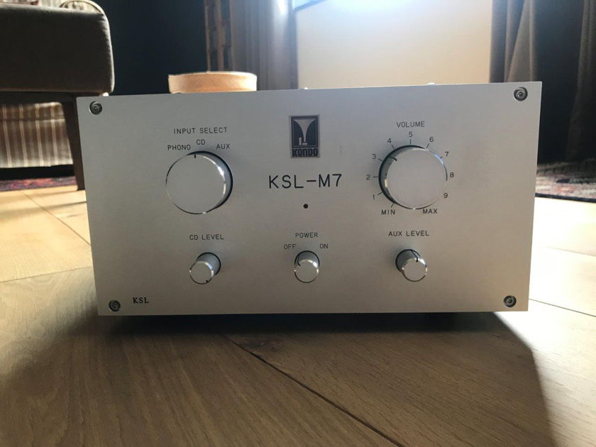 Kondo AudioNote Japan KSL M7 with phono