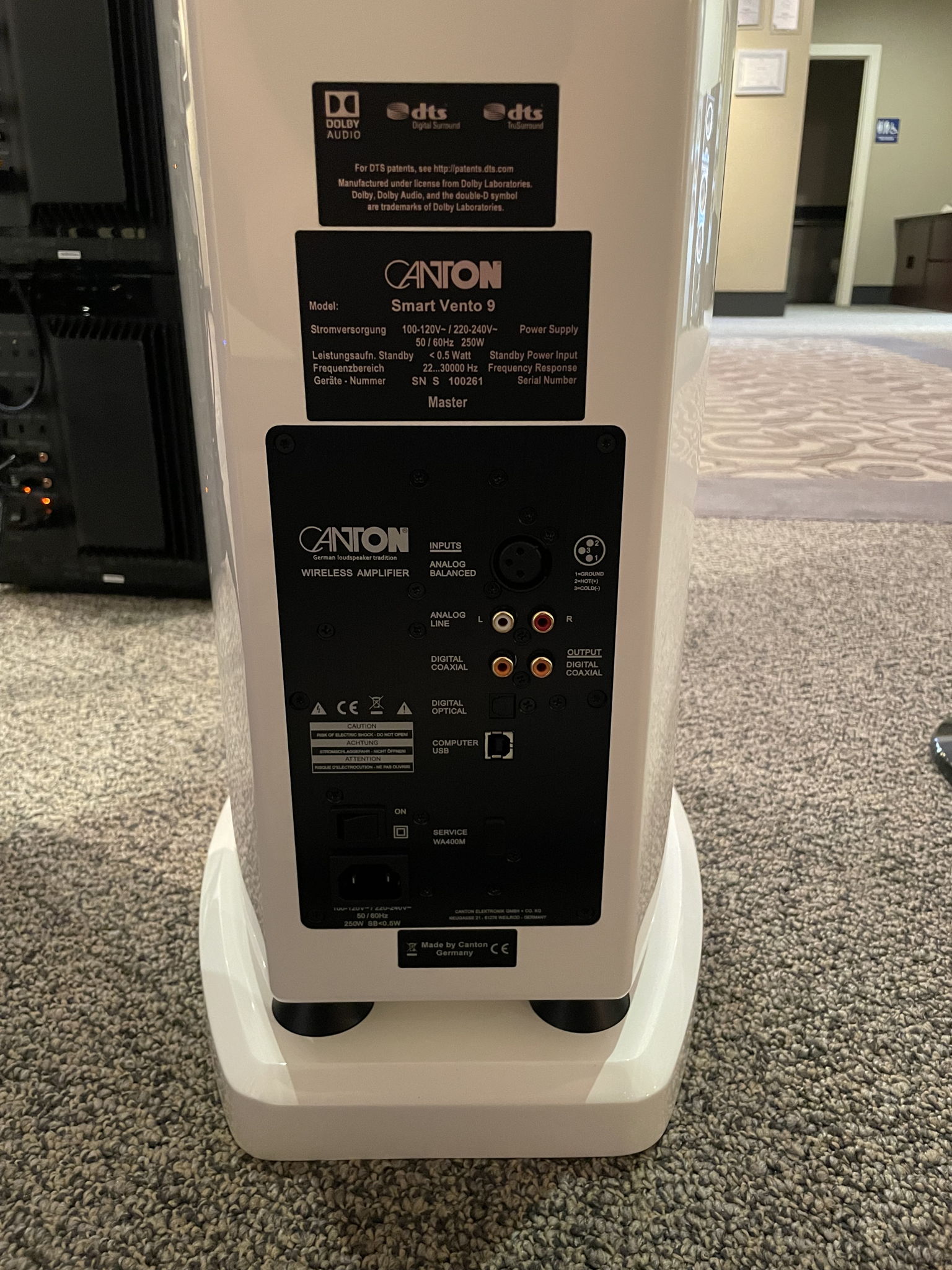 Canton Smart Vento 9 Active Wireless Floorstanding Spea... 13