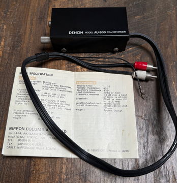 Denon AU-300 Step Up Transformer