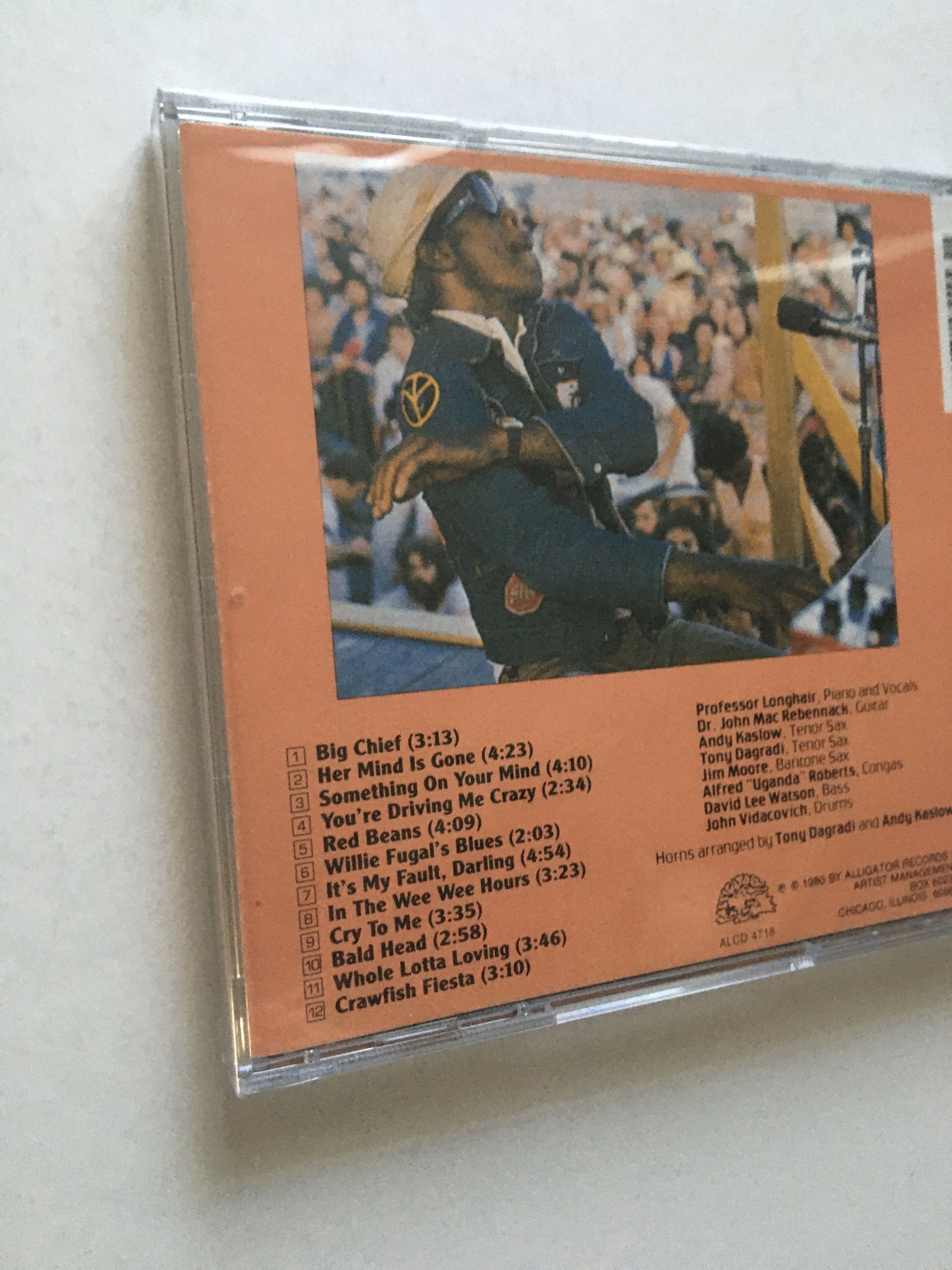 Professor Longhair  Crawfish fiesta sealed cd blues 3