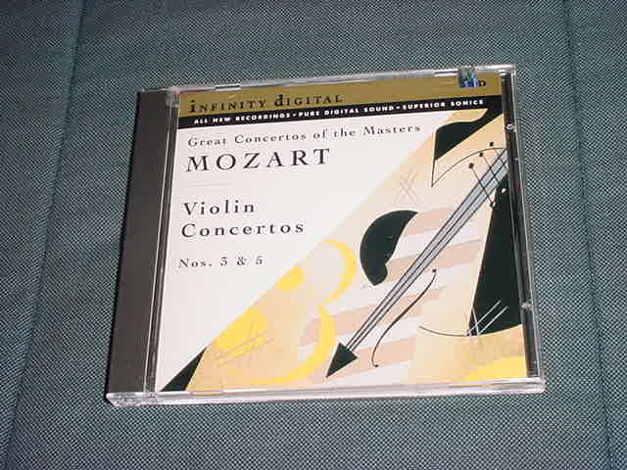 1994 Infinity digital classical cd MOZART Violin concer...