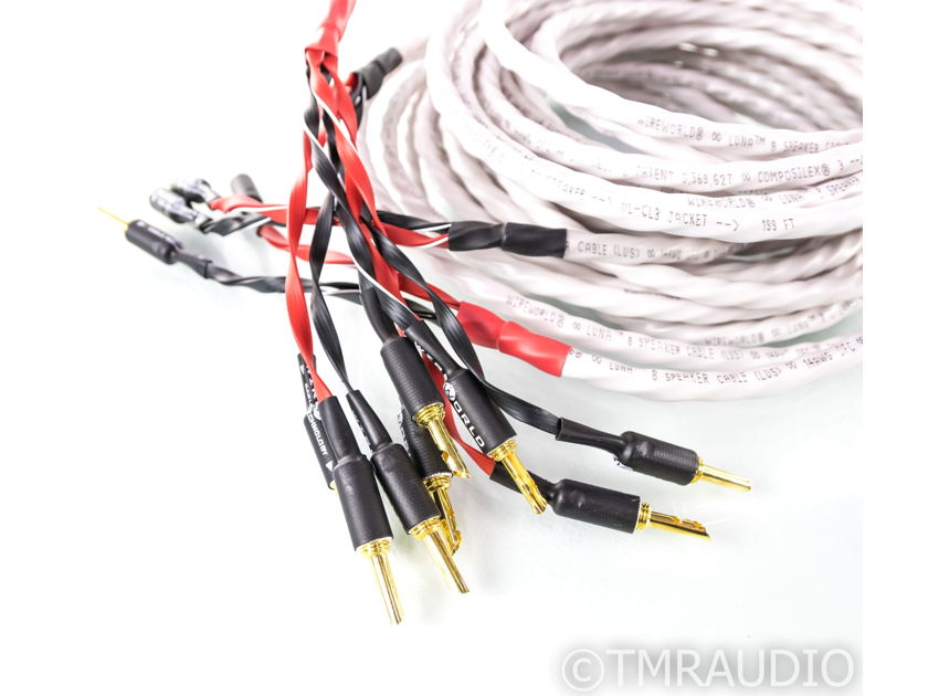 Wireworld Luna 8 Bi-Wire Speaker Cables; 7m Pair (23291)