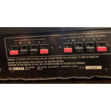 Yamaha Power Amplifier M-4