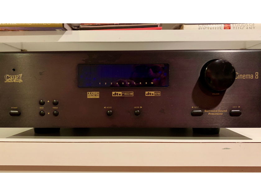 Cary Cinema 8 Multchannel Preamplifier and Surround Sound Processor