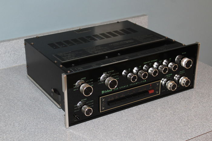 McIntosh C-33 stereo preamplifier - CLASSIC VINTAGE MAC
