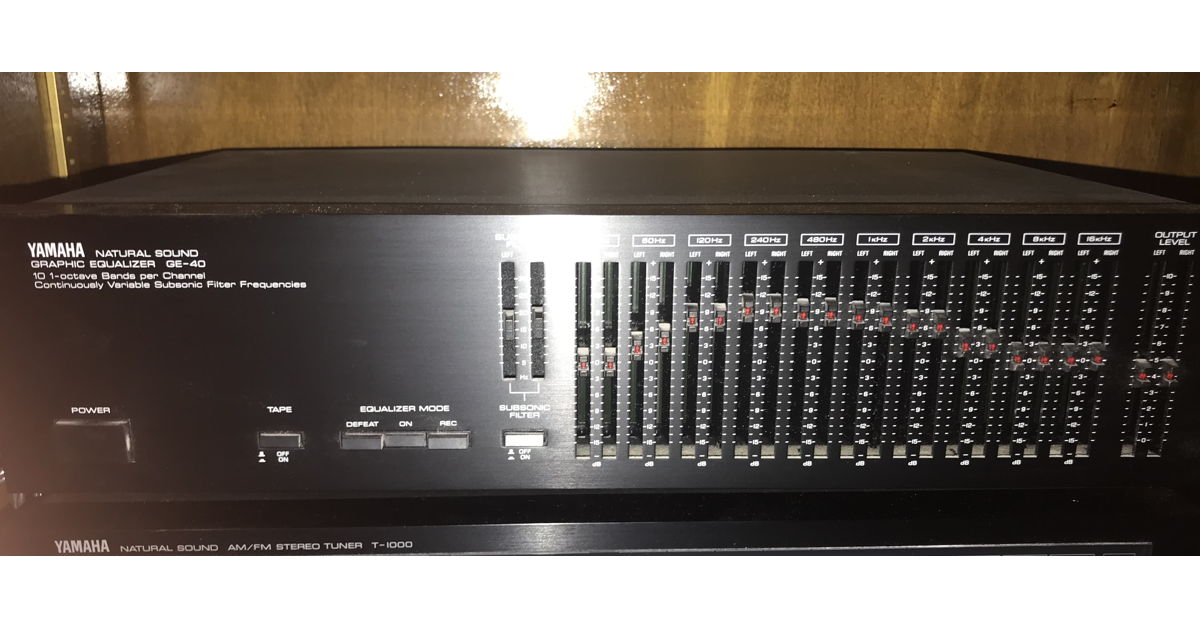 Yamaha GE-40 Equalizer For Sale | Audiogon Yamaha GE-40 Equalizer For Sale | Audiogon