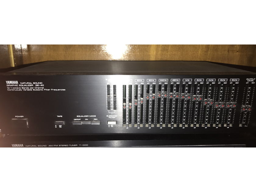 Yamaha GE-40 Equalizer For Sale | Audiogon Yamaha GE-40 Equalizer For Sale | Audiogon