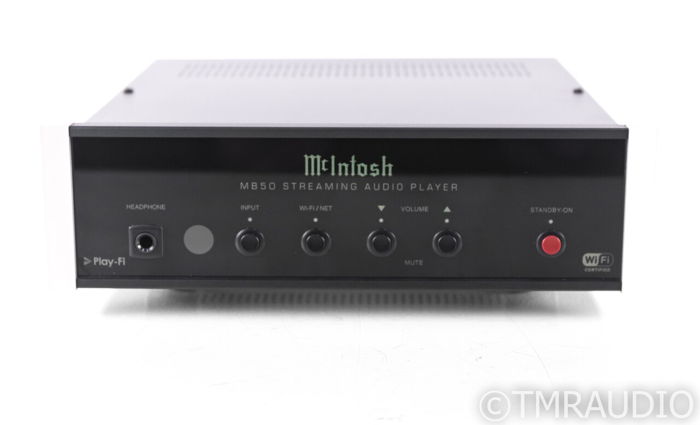 McIntosh MB50 Wireless Network Streamer; MB-50; Remote ...