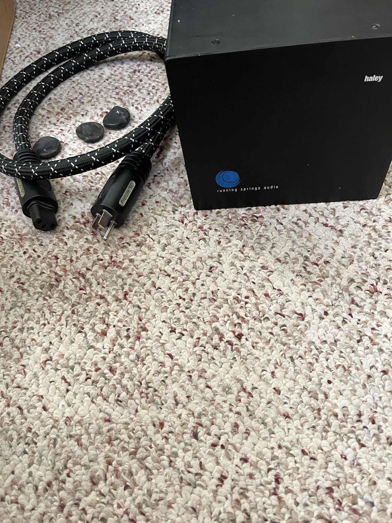 Running Springs Audio Haley power conditioner with free...