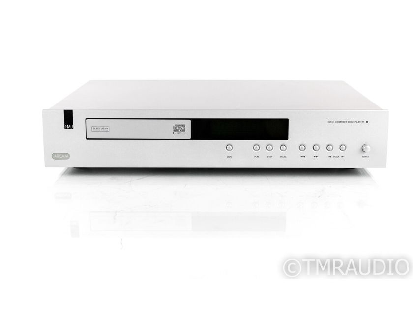 Arcam FMJ CD33 Upsampling CD Player; CD-33 (No Remote) (22021)