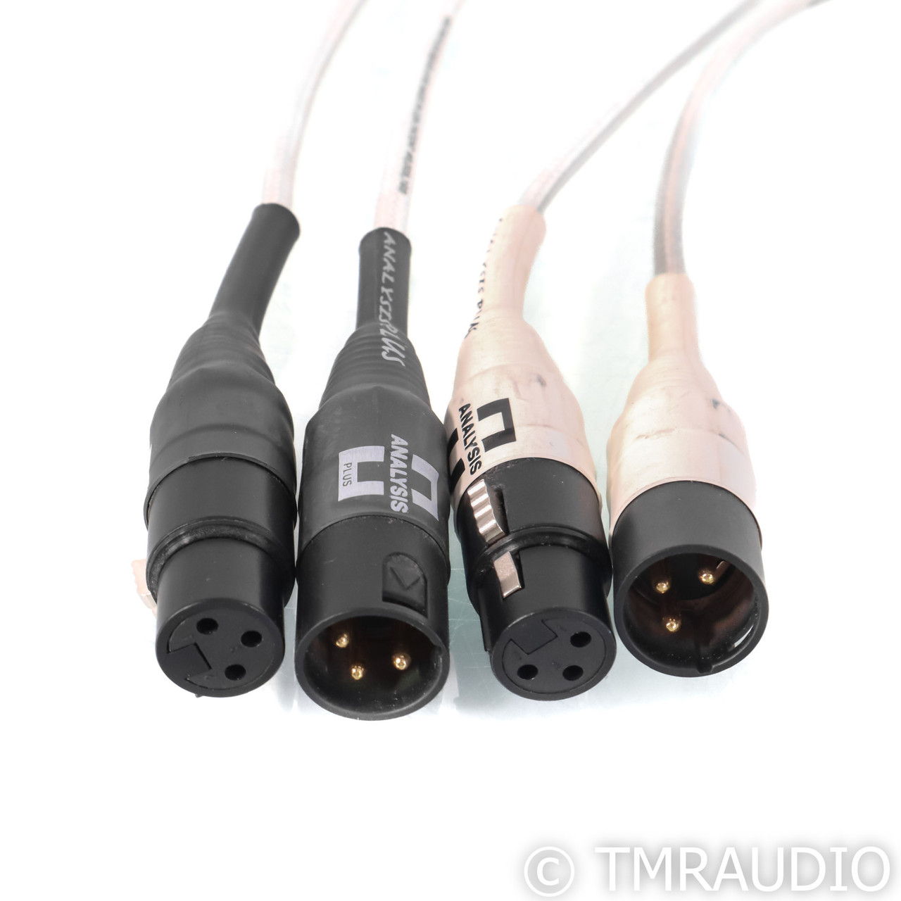 Analysis Plus Silver Apex XLR Cables; 2m Pair Balanced ... 3