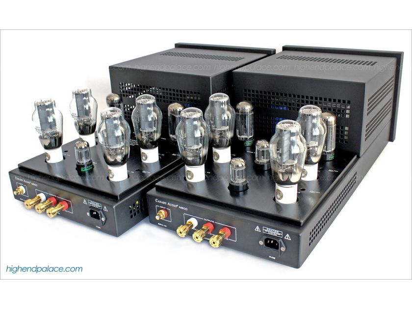 Pure CLASS A Monoblocks with eight 300B Gold Lion output tubes super deal!