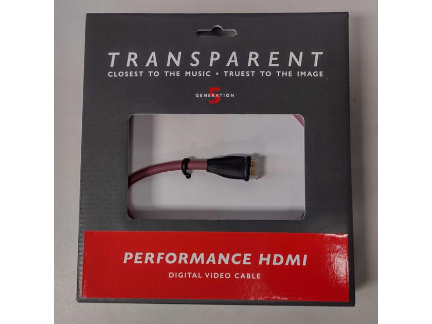 Transparent Performance HDMI Cable, 10FT