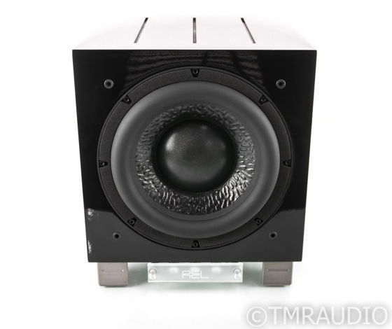 REL R-305 10" Powered Subwoofer; Piano Black; R305 (25722)