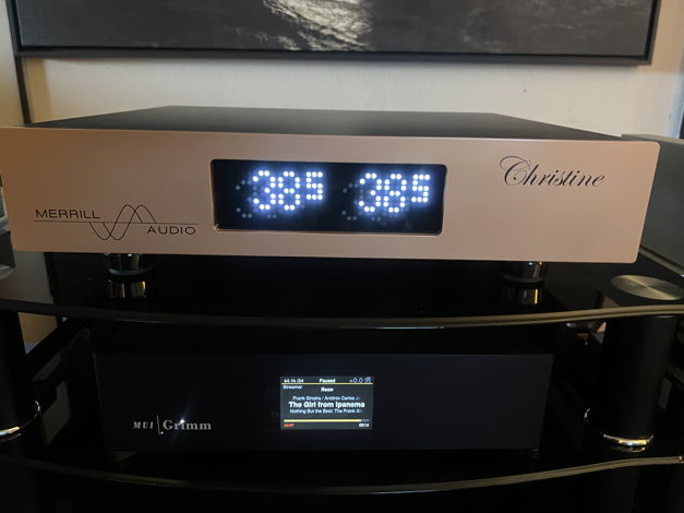 Merrill Audio Christine preamplifier - one of the best