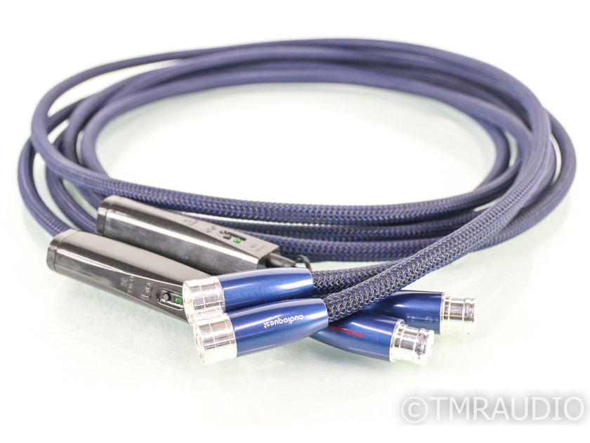 AudioQuest Water XLR Cables; 3m Pair Balanced Interconnects; 72v DBS (35373)
