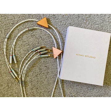 Kinki Studio "Earth" speaker cable pair