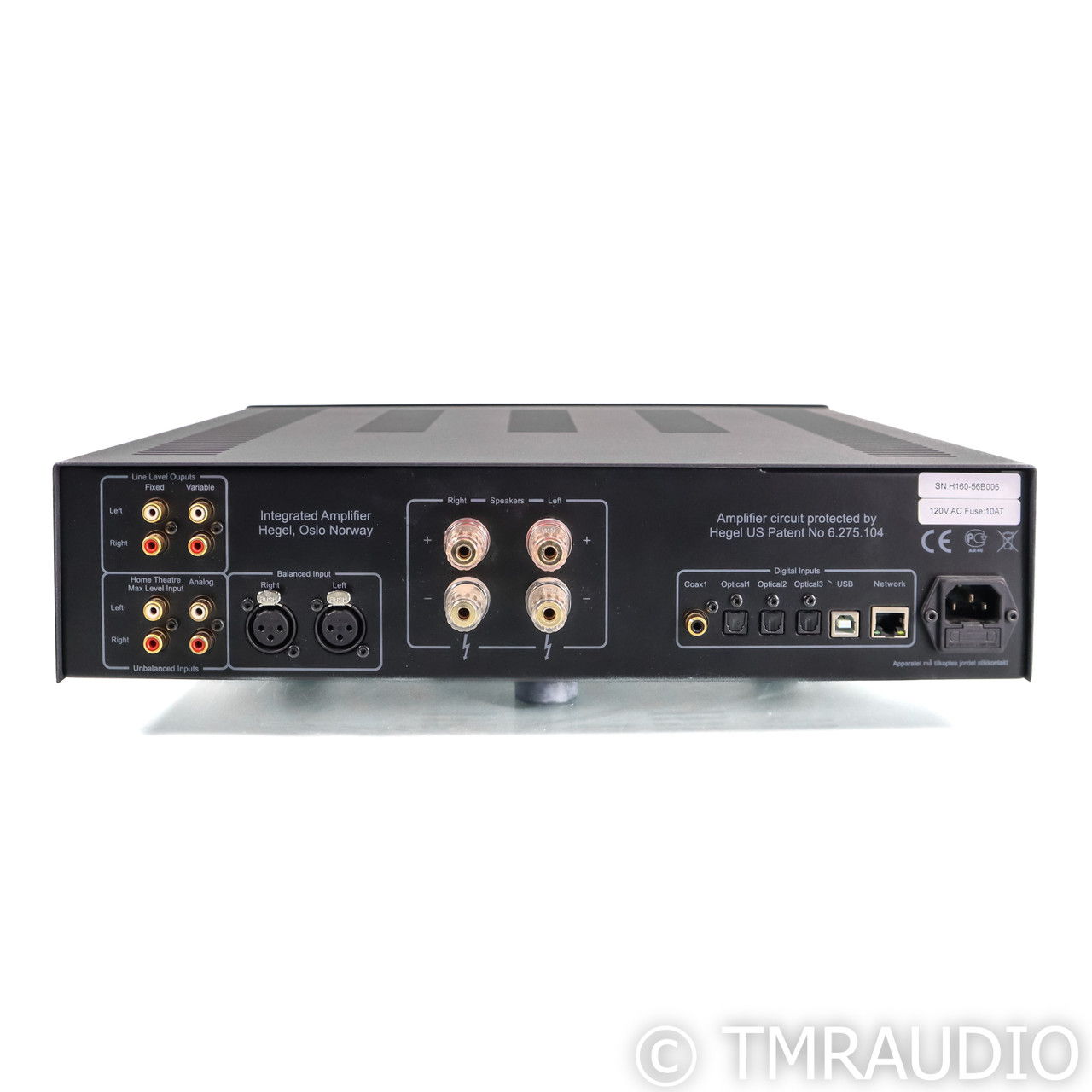 Hegel H160 Stereo Integrated Amplifier (1/0) (64005) 5