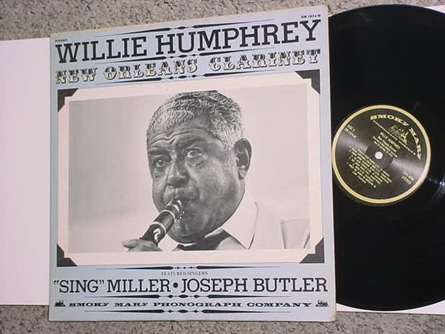 Willie Humphrey new orleans clarinet lp record sing Mil...