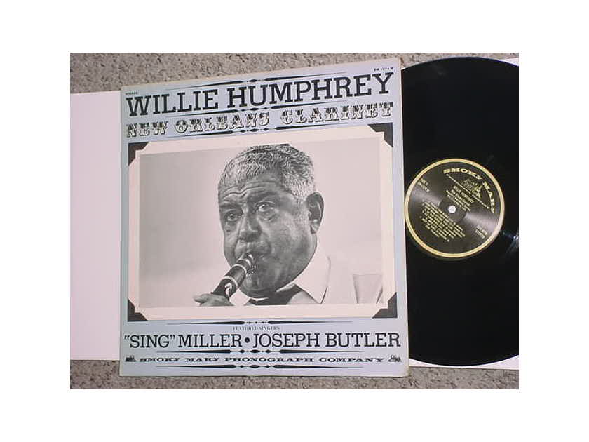 Willie Humphrey new orleans clarinet lp record sing Miller Joseph Butler
