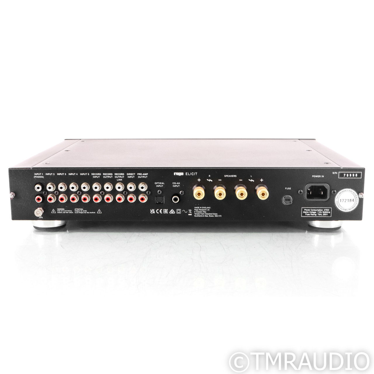 Rega Elicit MK5 Stereo Integrated Amplifier; MM Phono (... 5