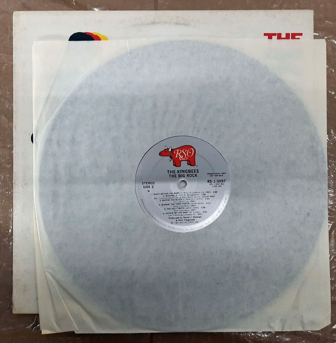 The Kingbees – The Big Rock 1981 NM PROMO ORIGINAL VINY... 5