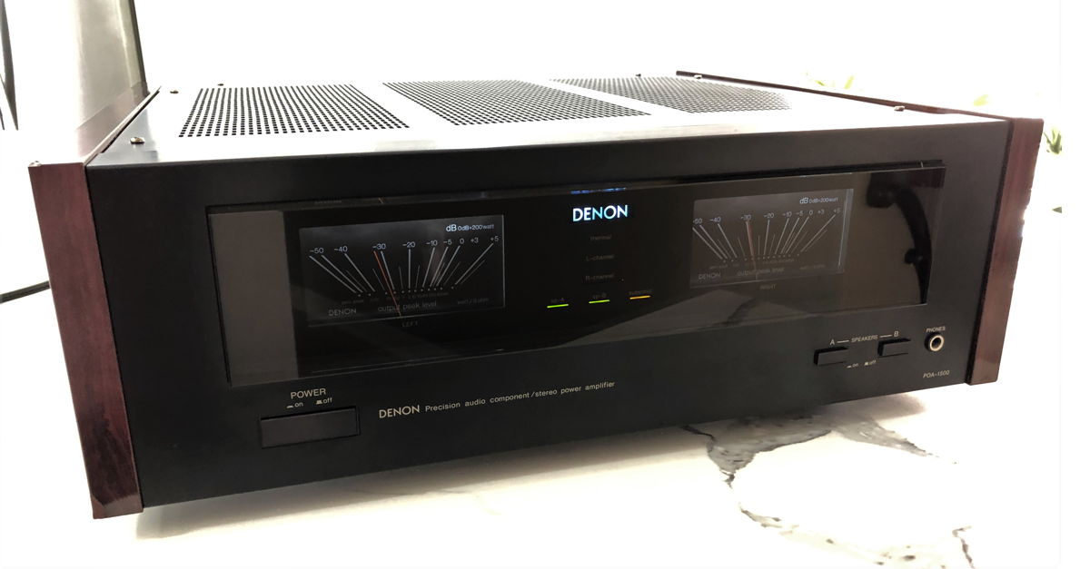 Denon POA-1500 Power Amplifier - In excell For Sale