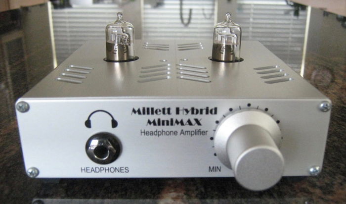 Pete Millett Hybrid MiniMAX tube headphone amp