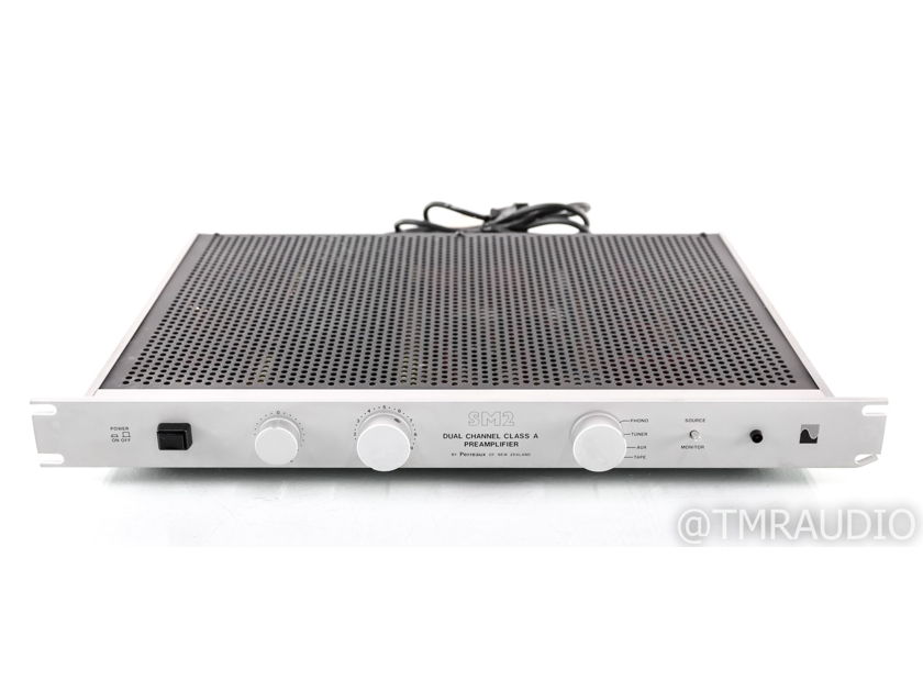 Perreaux SM2 Vintage Stereo Preamplifier; MM/MC Phono; Silver (28955)