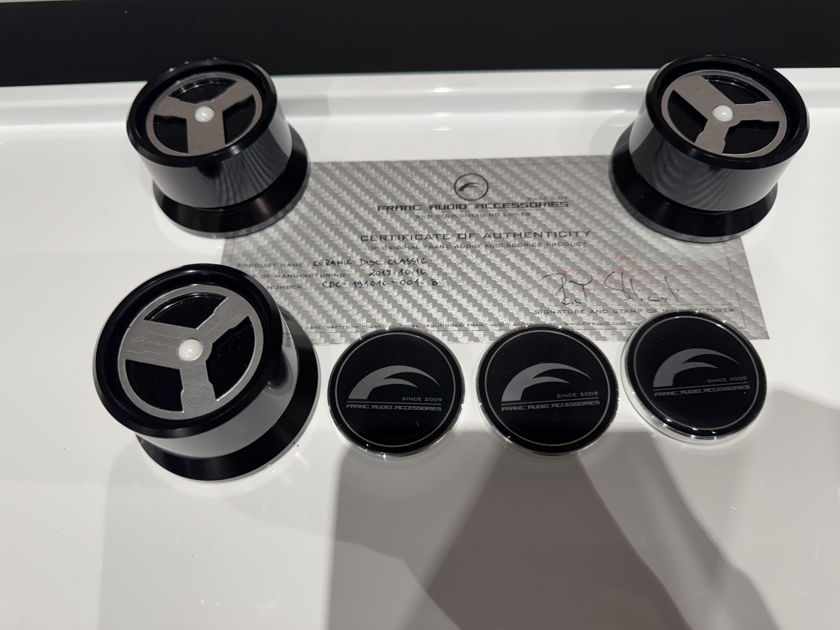 Franc Audio Accessories Ceramic Disc Classic Set of 3