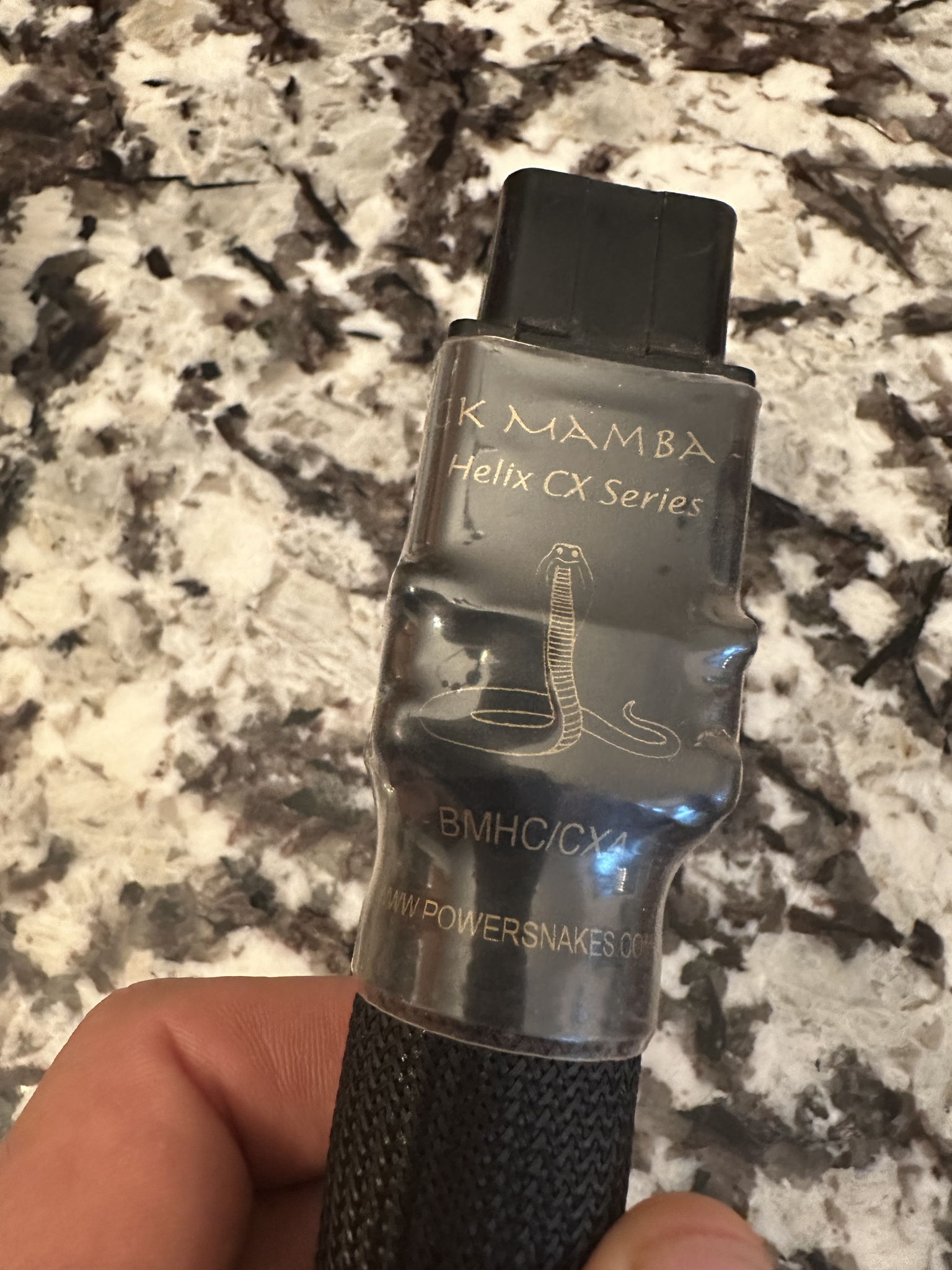 Shunyata Research Black Mamba CX C19, 2meter 4