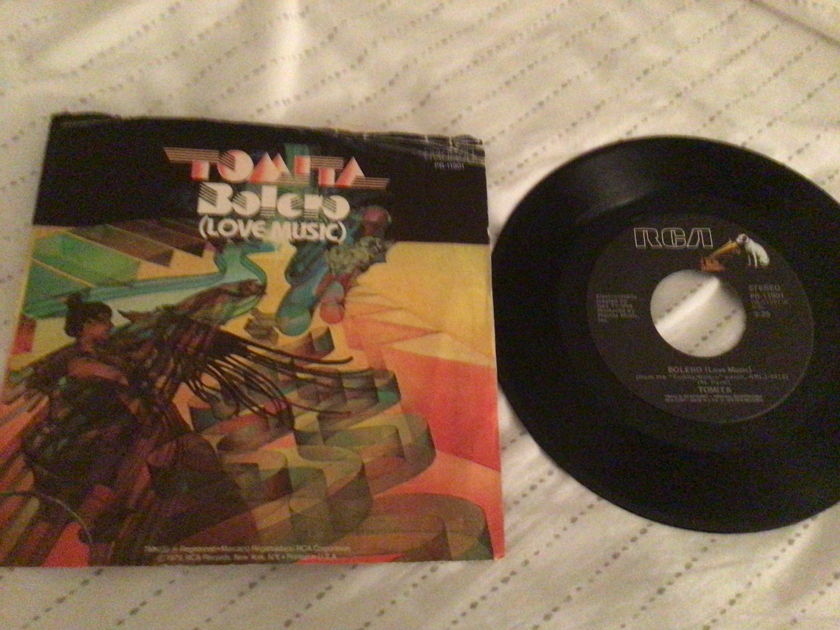 Tomita 45 With Picture Sleeve Vinyl NM Bolero(Love Music)