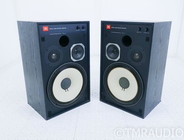 JBL 4312B Vintage Studio Monitor Speakers; Black Oak Pa...