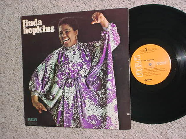 Linda Hopkins  - lp record gospel blues singer RCA Dyna...
