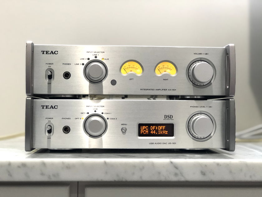 Teac AX-501 and UD-501 combo