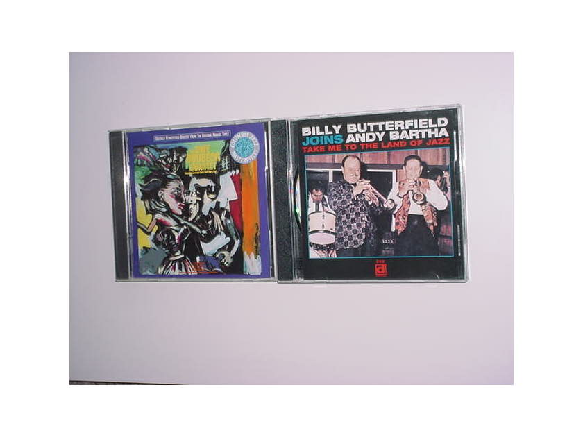 2 CD'S CD JAZZ Dave Brubeck and - Billy Butterfield joins Andy Bartha