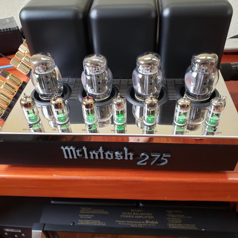 McIntosh MC275 MkVI in near mint condition - re-tubed w...