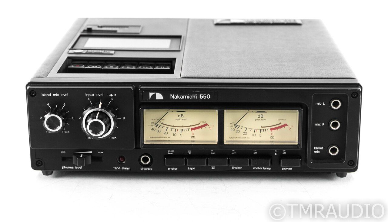 mAx Nakamichi 550 Vintage Portable Tape Record For Sale