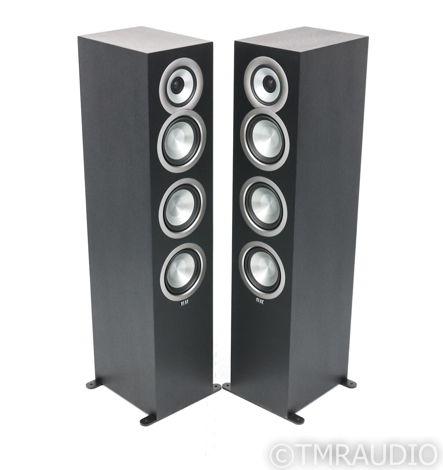 Elac Uni-Fi UF51 Floorstanding Speakers; UF-5; Black Pa...