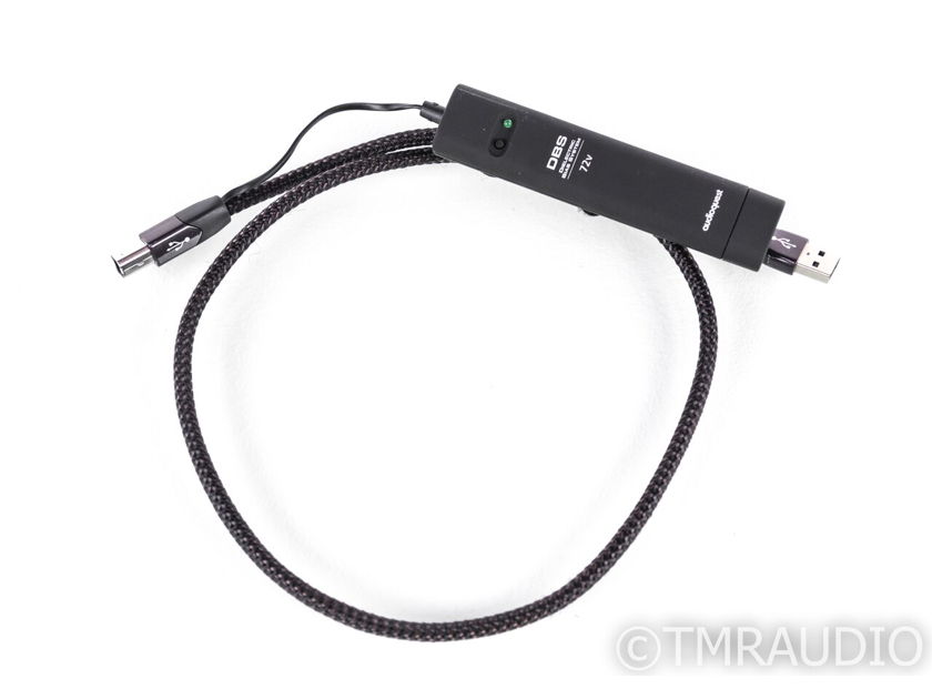 AudioQuest Coffee USB Cable; 0.75m Digital Interconnect; 72v DBS (20350)