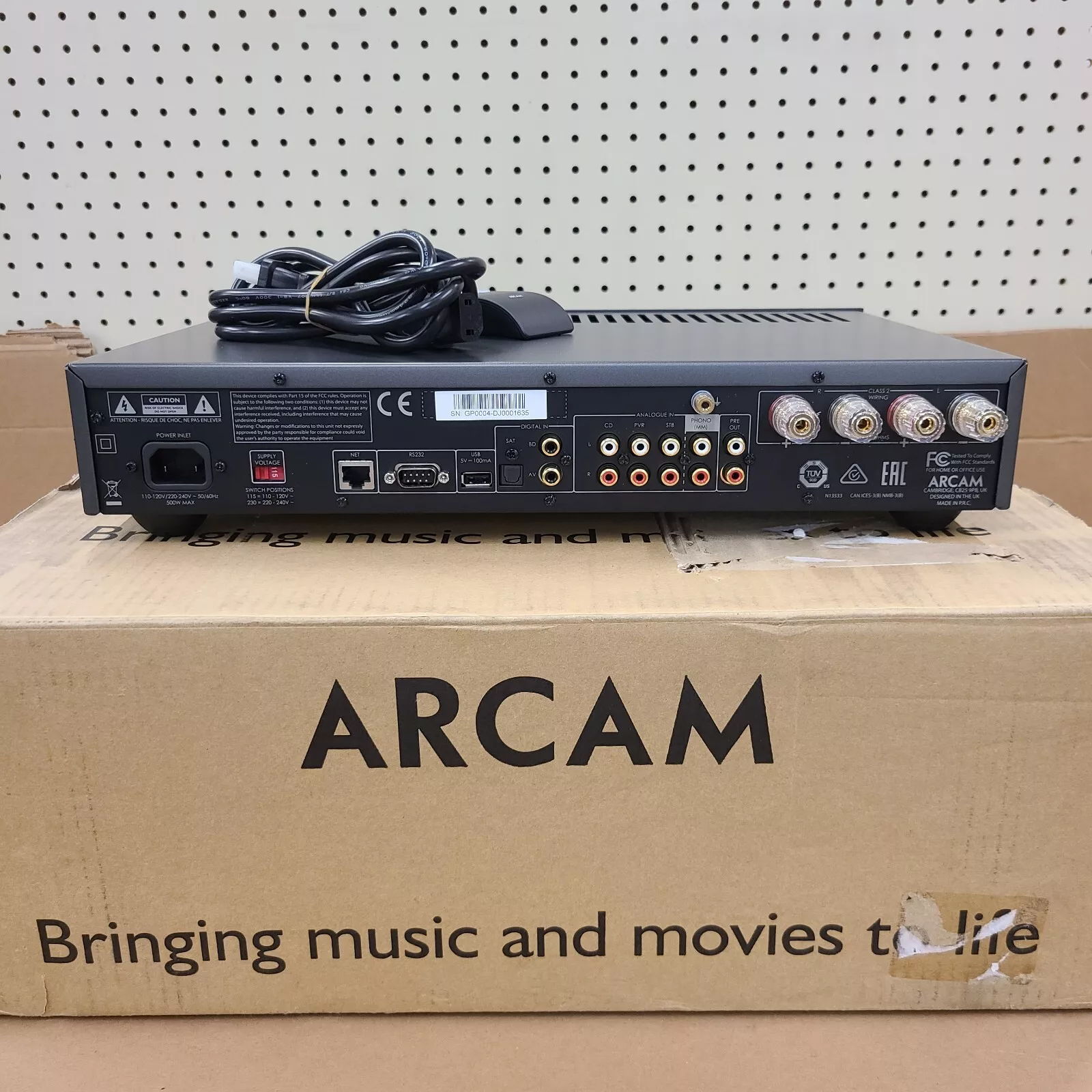 Arcam SA20 Class G Integrated Amplifier (Used) #1155 4