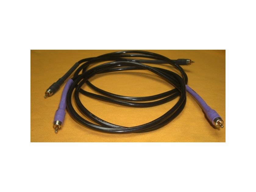 ANALYSIS PLUS COPPER OVAL INTERCONNECTS *1.5 METER PAIR* W/RCAs