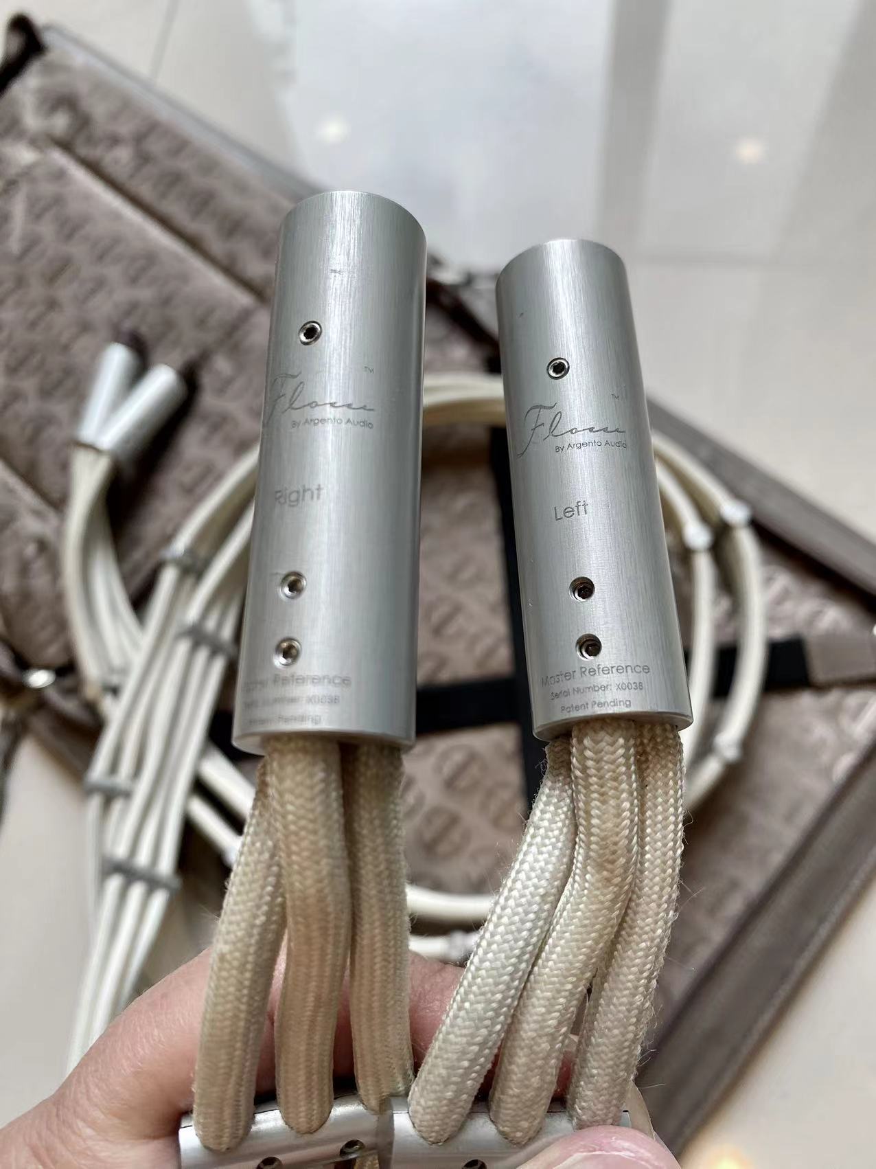 Argento Audio Flow Master Reference XLR Interconnect 1.5m 3