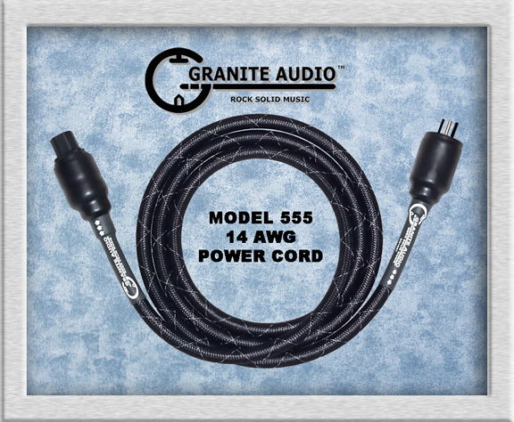 Granite Audio 555 x 8ft power cord