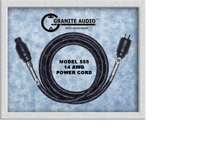 Granite Audio 555 x 8ft power cord