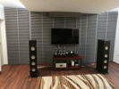 My new HiFi room with proffesional acoustic treatment