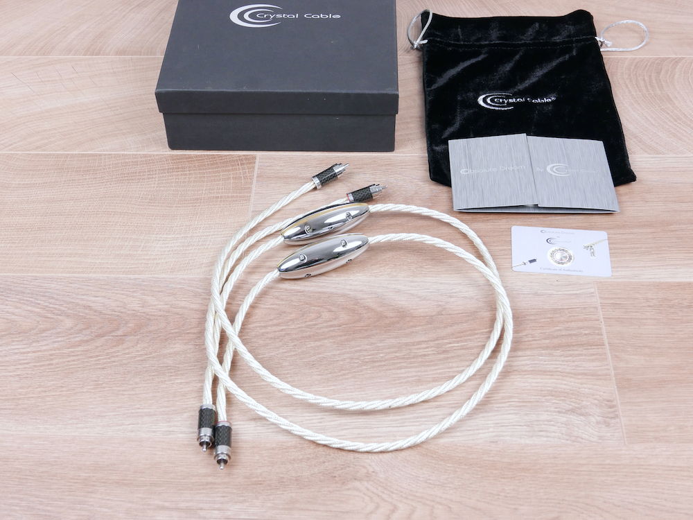 Crystal Cable Absolute Dream silver highend audio inter...