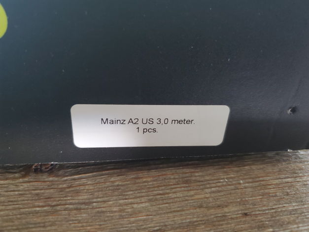 Ansuz Acoustics Mainz A2 3m Power Cord.. REDUCED in pri...